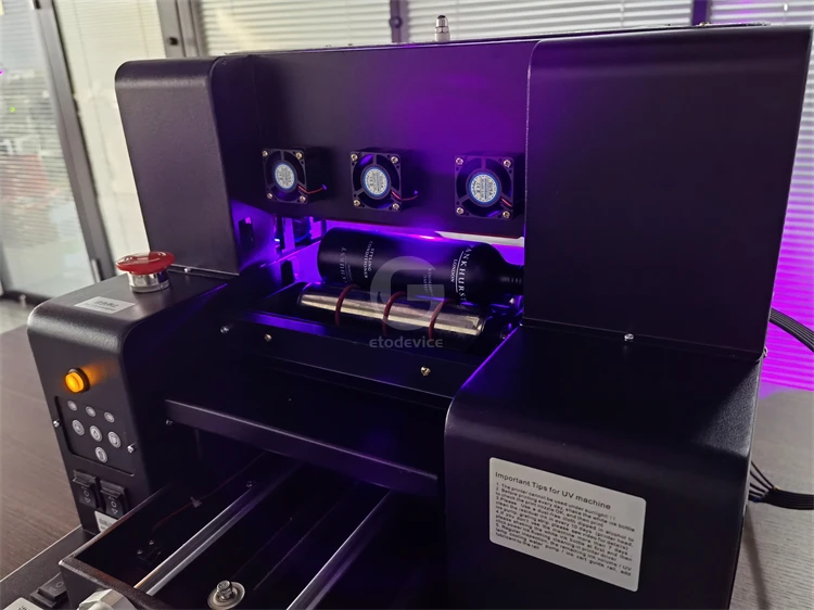 Automatic Bottle Printer A4 Size Led Inkjet Flatbed Uv Printer A3 Cans