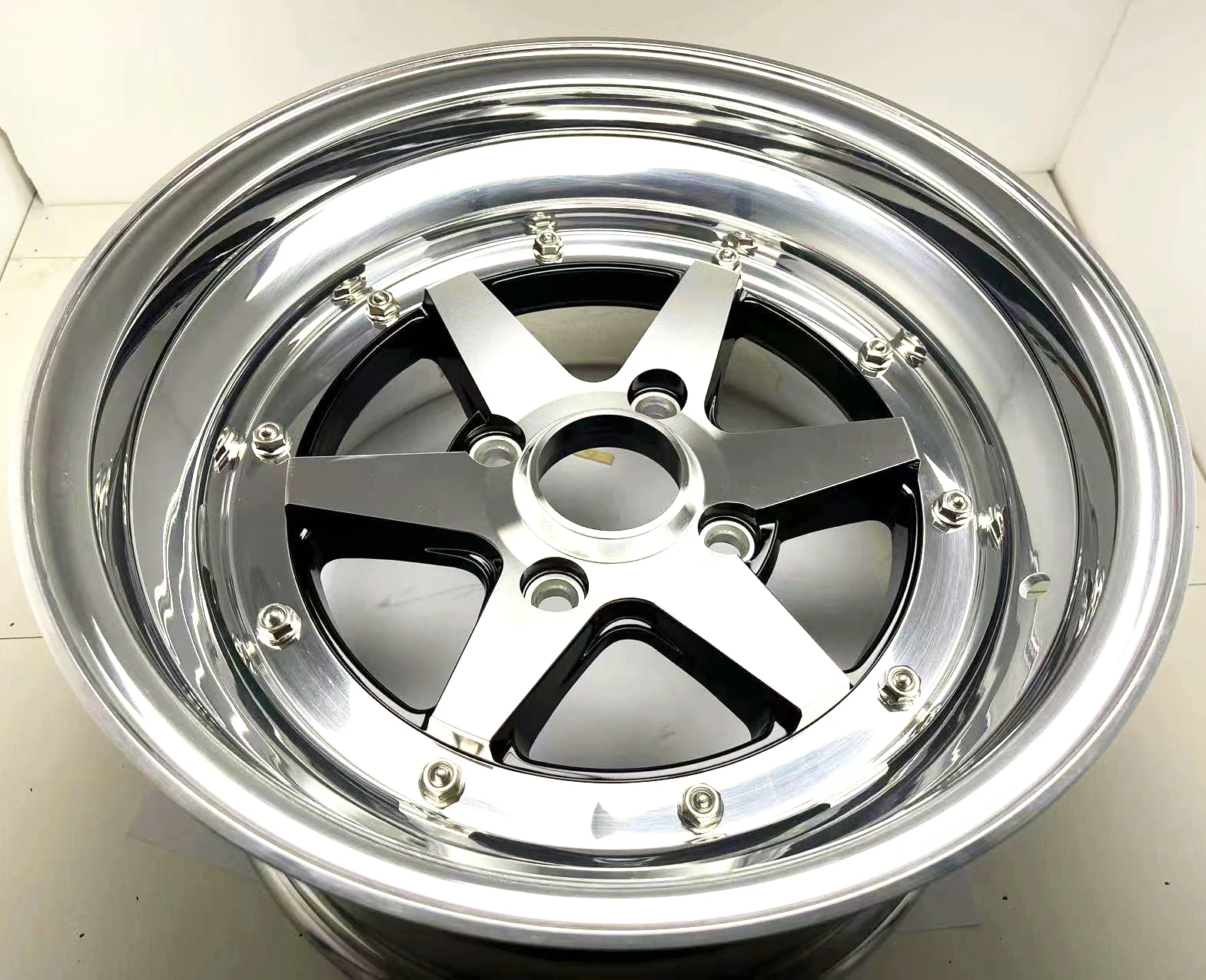 15X10 ET-40 4X114.3 XR4 Long Champ JDM Wheels for Manufacturing