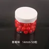 Strawberry flavor, large size, 14mm (50 pieces)