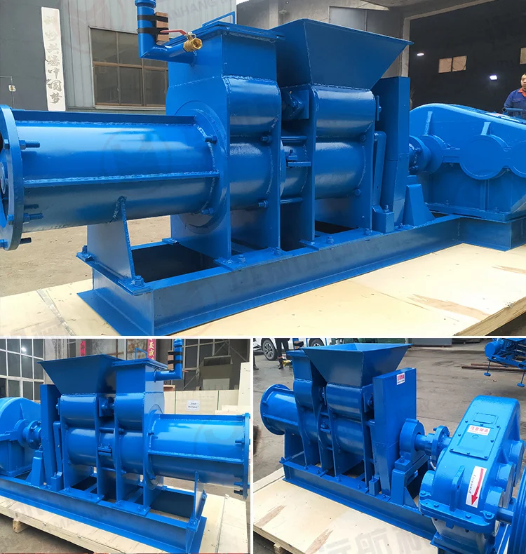 Automatic Clay Vacuum Extruder Mud Earth Soil Pug Mill Mixer Ceramic Clay Pug Mill Mixing Machine Clay Extruder Machine