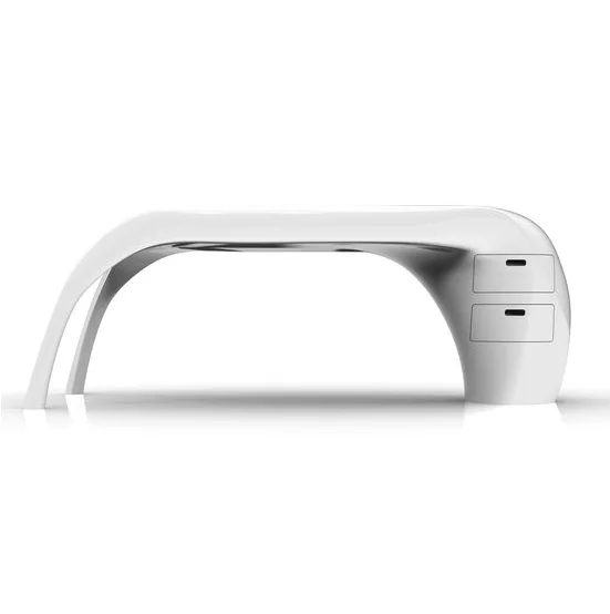 2020 мебель на заказ с твердой поверхностью, современный белый стол руководителя, офисные столы