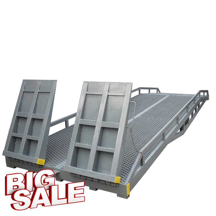 Mobile Loading Dock Ramp Container Ramp for Forklit Hydraulic Ramp Lift