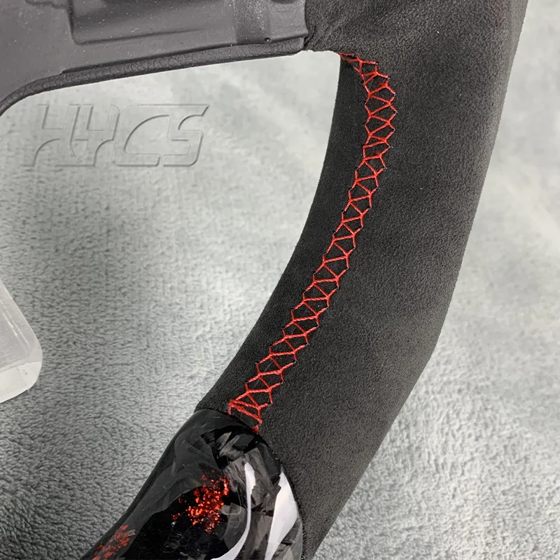 Car Accessories Carbon Fiber Sports Steering Wheel Interior for Volkswagen Golf 7 8 Golf GTI Golf R SCIROCCO JETTA PASSAT Golf 6