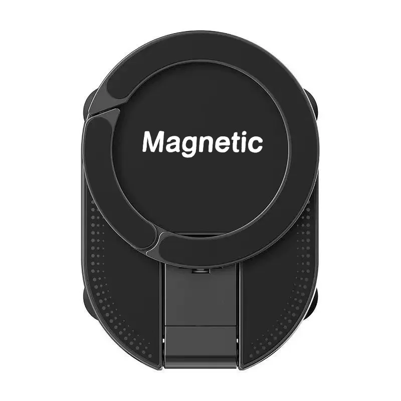 Hands Free Magnetic Suction Mirror Window Phone Holder, Sticky Grip Double Sided Mount for iPhone