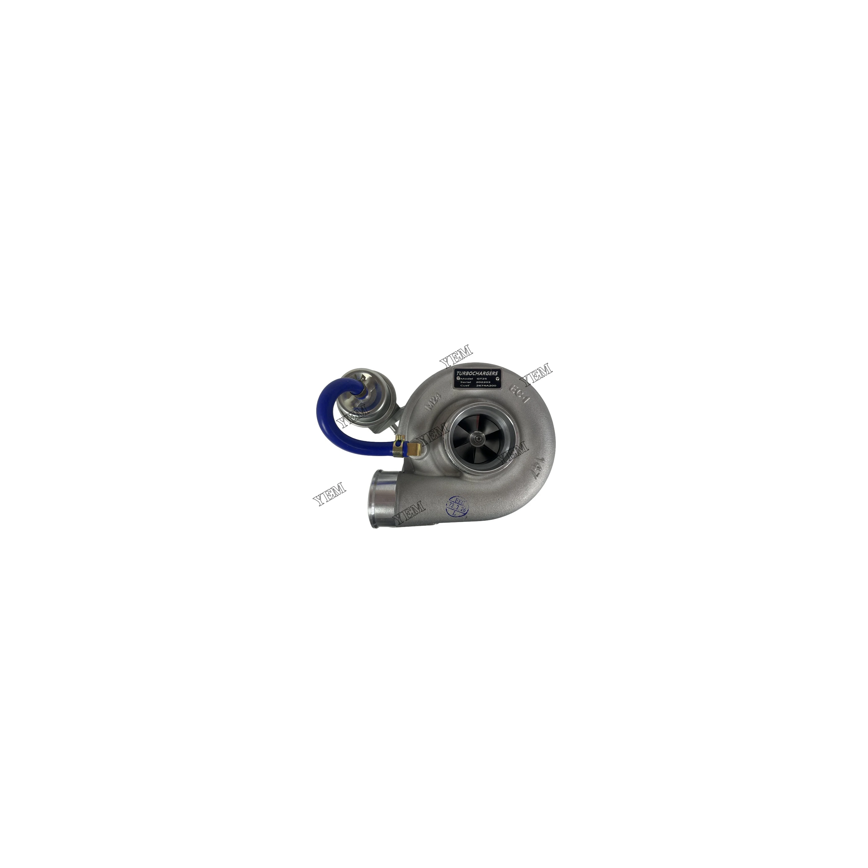 For Perkins 1004-40T Turbo GT2052S Turbocharger 2674A391 Diesel Engine Parts
