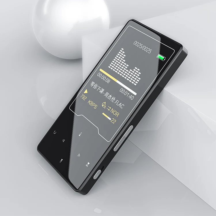 Logo Customization RUIZU D08 Video Bangla Songs 2.4 Inch Tft Touch Button Screen Movie Download Free MP3 Music Player