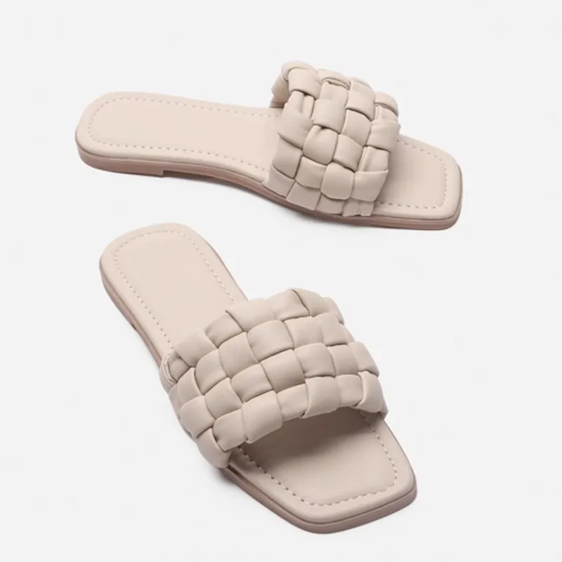 Trendy Genuine Leather Beach Slippers Perfect for Summer