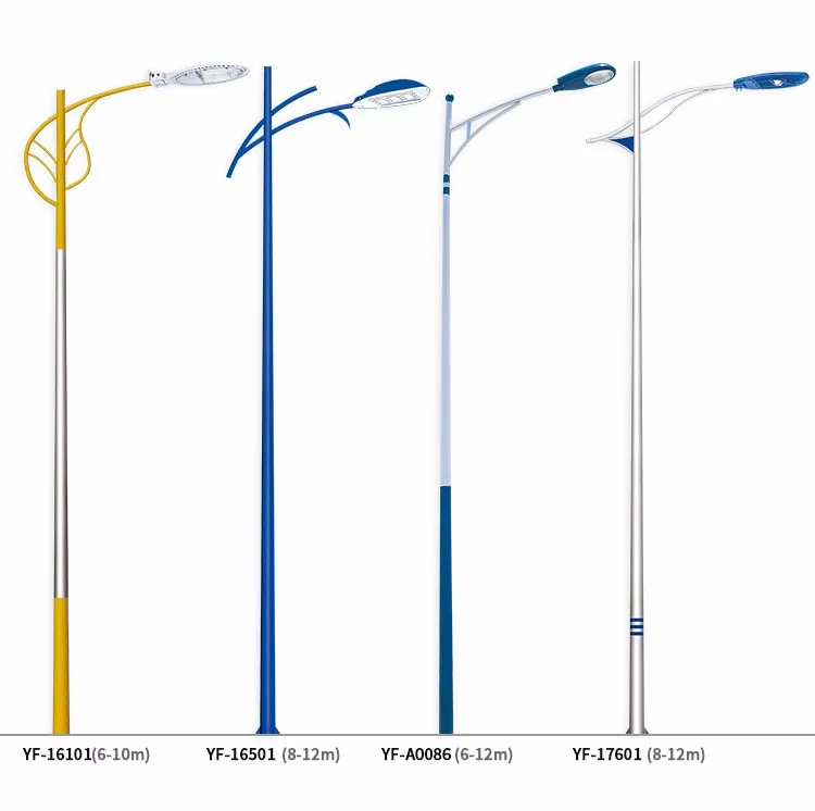 Уличный фонарь на солнечной батарее 6/8/9/10/12 метров