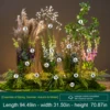 Conjunto Floral de Pampas Listo para Colocar