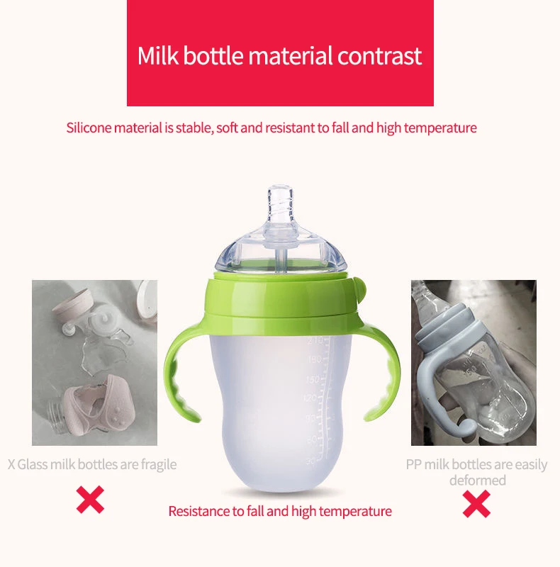 250/150ml Onesuck Baby Feeding Bottle Antichoke Milk Bottle For Baby