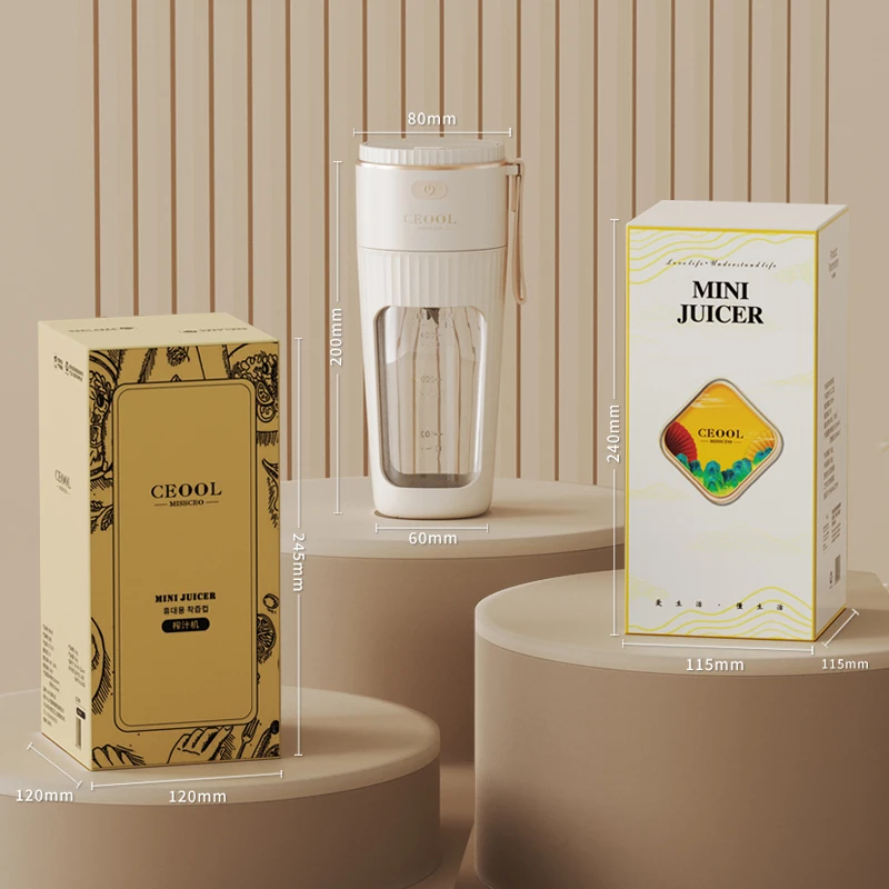 Wholesale Juicer Blender For Travel Portable Bottle Juicers 340ml Usb