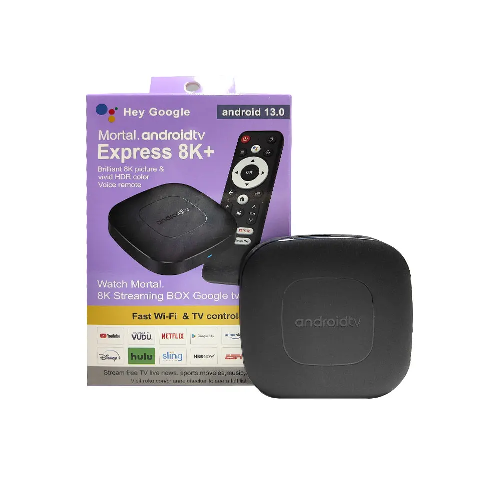 T1 ATVセットトップボックスandroid 13.0 8K + android tv box