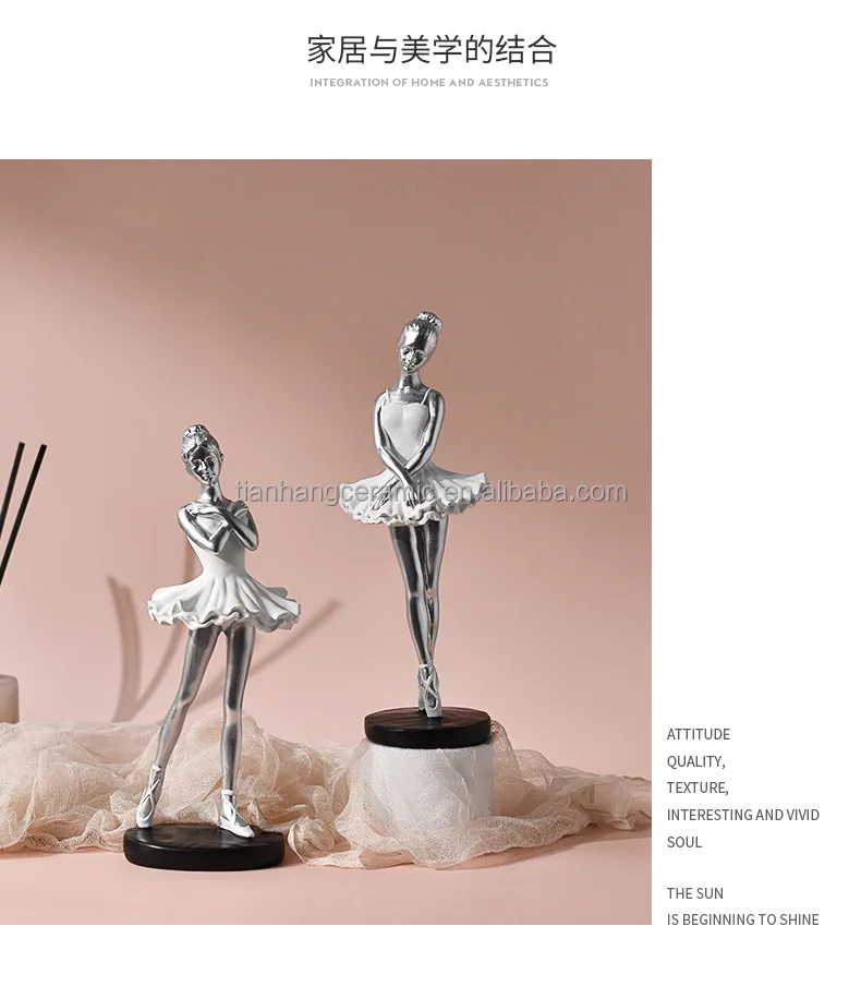 Abstract Creative Nordic ballet dancer Decoration Girl Art Living Room Princess Room Tabletop Home soft decoration gift.jpg