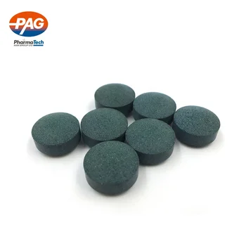 Private Label Halal Certified China Green Natural Spirulina 500Mg Tablets In Bulk