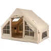 Double-door tent [with skylight - manual air pump]