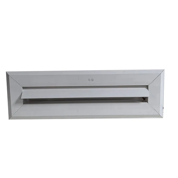 Modern Square PVC Louver Diffuser HVAC Electric Vent Registers Grilles for Living Room Outdoor Use Voice Control Stylish Air