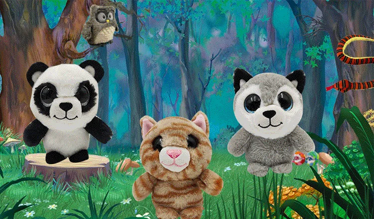 Wholesale Custom High Quality Hot Selling Children Gift 5.5 Inch Cute Animal Stuffed Soft Plush Toy