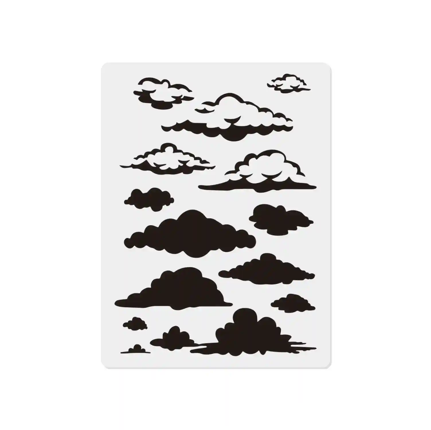 FINGERINSPIRE 4 Pcs Boho Soleil Pochoir Pour Dessin 20x20 Cm Réutilisable Soleil Lune Étoile Peinture Pochoir DIY Artisanat Art Motif Arc-en-Ciel Pochoir Pour Mur, Bois, Meubles, Peinture D'Album