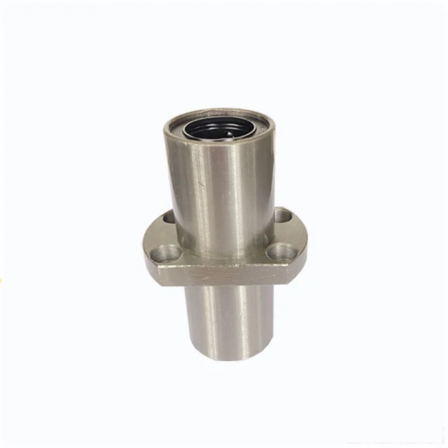 Intermediate round flange linear bearing double lining KEMFL-6 8 10 12 13 16 20 25 30 40 50