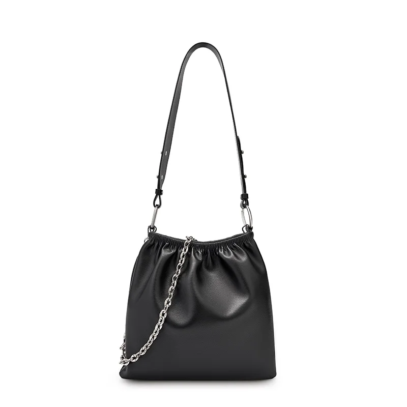 Customize Design Hot Sale Soft Leather Ladies Comfortable Leather Crossbody Underarm Bag for Women’s Shoulder Bags