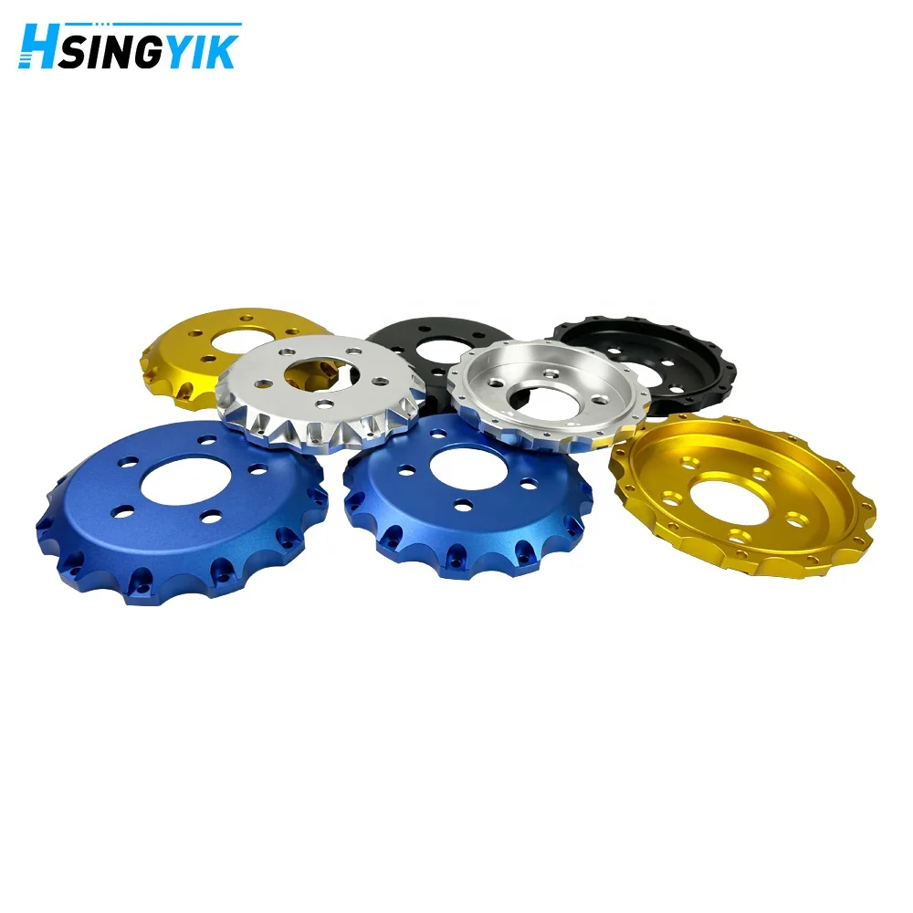 Car Aluminum Alloy Steel Mounting Bell Brake Center Hat Bell Hub for Floating Brake Disc