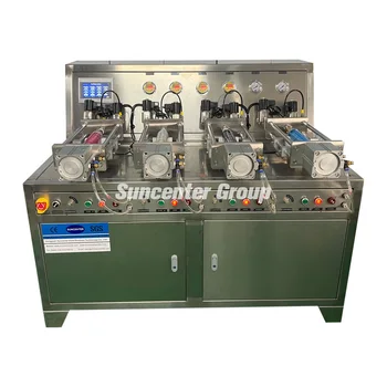 PLC Control Four-workstation Gas CO2 Soda Cylinder Filling Machine