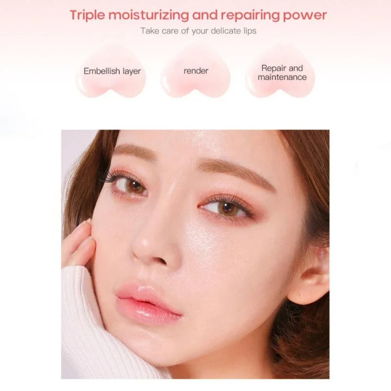 Kiss Beauty Peach Lip Balm Moisturizing Hydrates Long-lasting Lip Care Tools Make up Cosmetics Lipstick Waterproof Stick Female