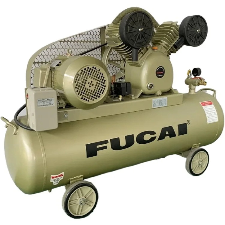 FUCAI industrial compressor 380v 1.5kw/2hp piston air compressor 200