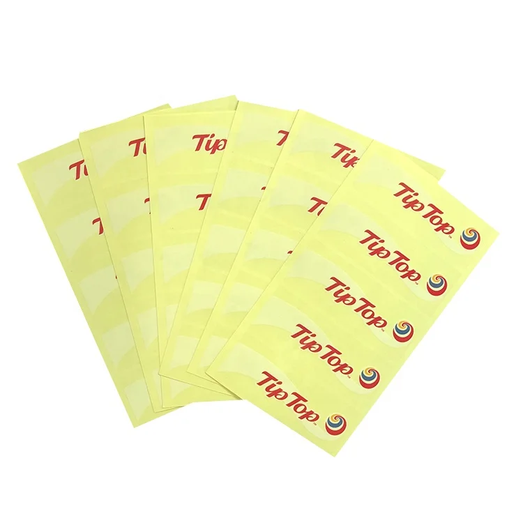 Custom Decorative Sticker Personalized Clear Sticker Sheets Kiss Cut Logo Stickers