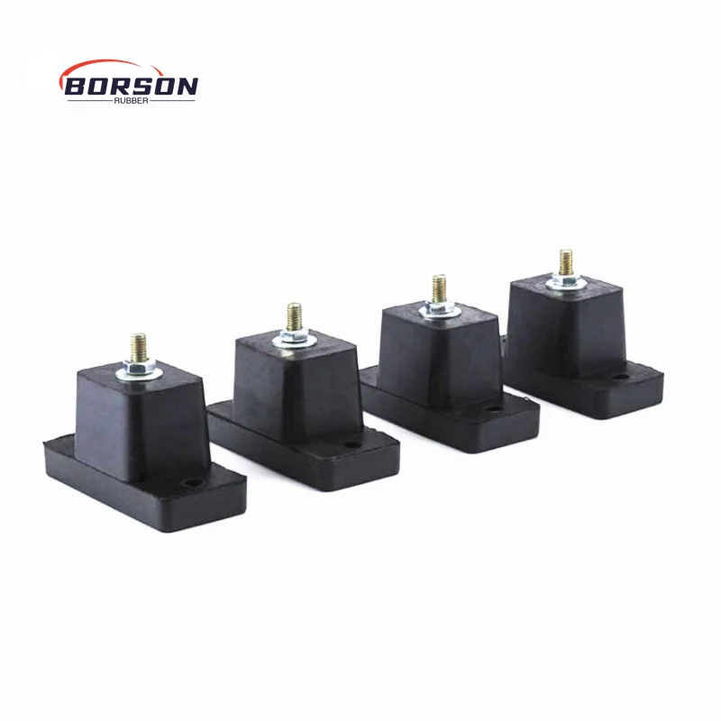 Rubber Anti Vibration Pad for Compressor Vibration Isorator Rubber Mount Air Conditioner Rubber Feet Pads