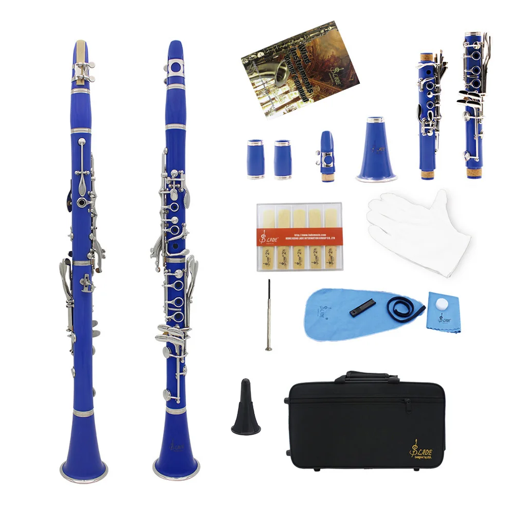 Wholesale SLADE Bb Tone 17 Keys Bakelite Tenor Clarinet for