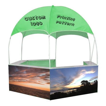 China factory Advertising Promotion Counter Tent custom trade show Kiosk Tent for Event