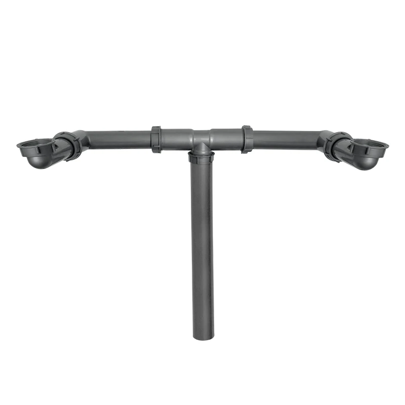 Modern Design Custom Water Siphon Plastic Pipe Universal Sink Pipe for Kitchen Sink