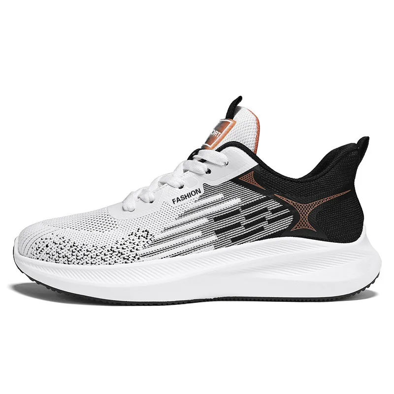 New men breathable mesh surface casual sports shoes trend non slip running men shoes men's casual shoes 2023