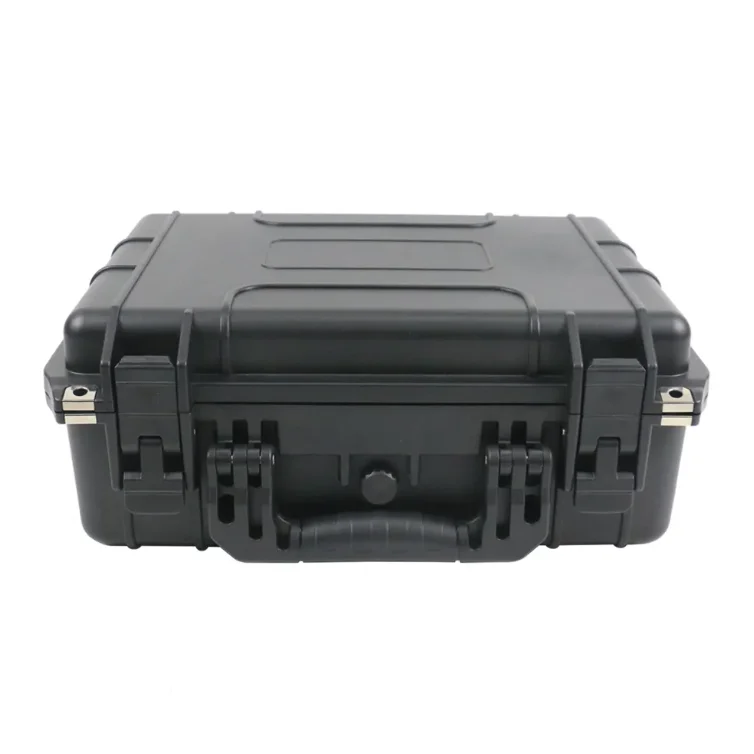 علبة أدوات بلاستيكية صلبة سوداء أصلية مقاومة للماء وفق معيار IP67 مع رغوة مخصصة