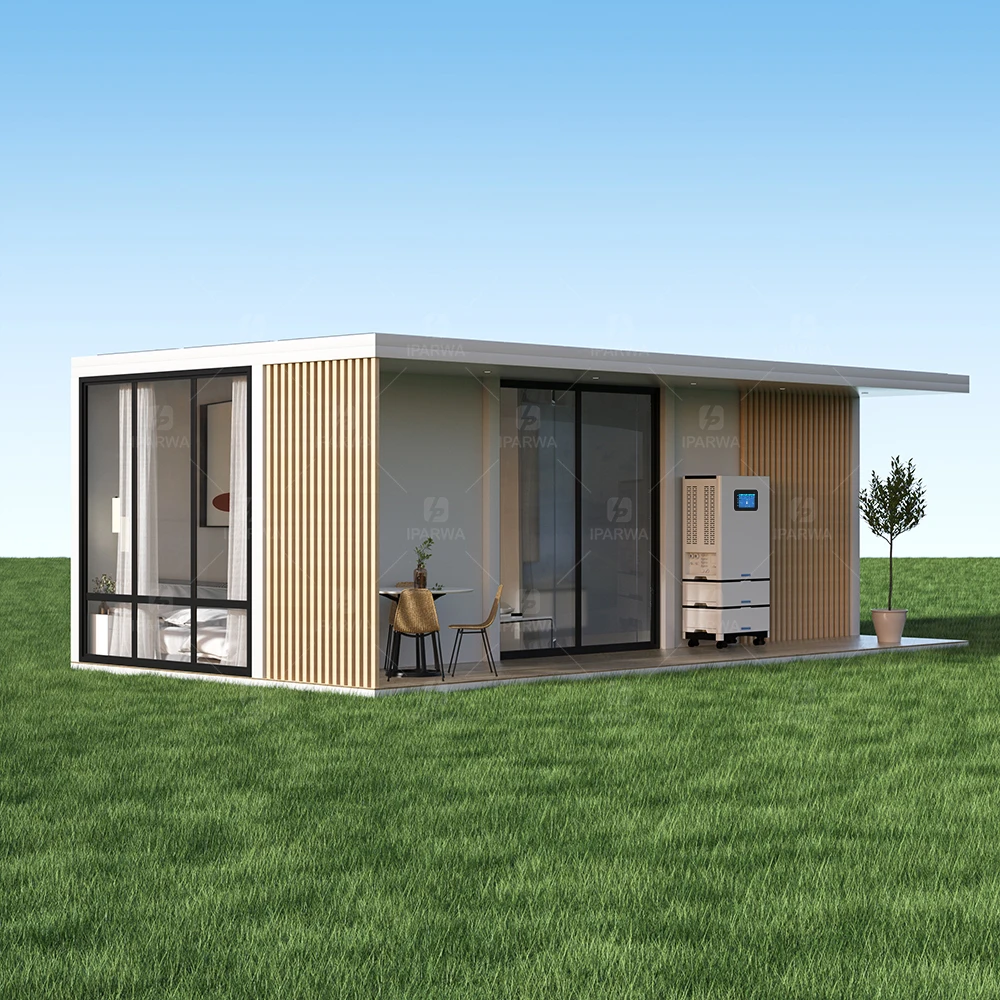 Wholesale Custom Modern Prefabricated Container Houses Luxury Villa Prefab Homes Low Cost Steel Roof for Paraguay Market