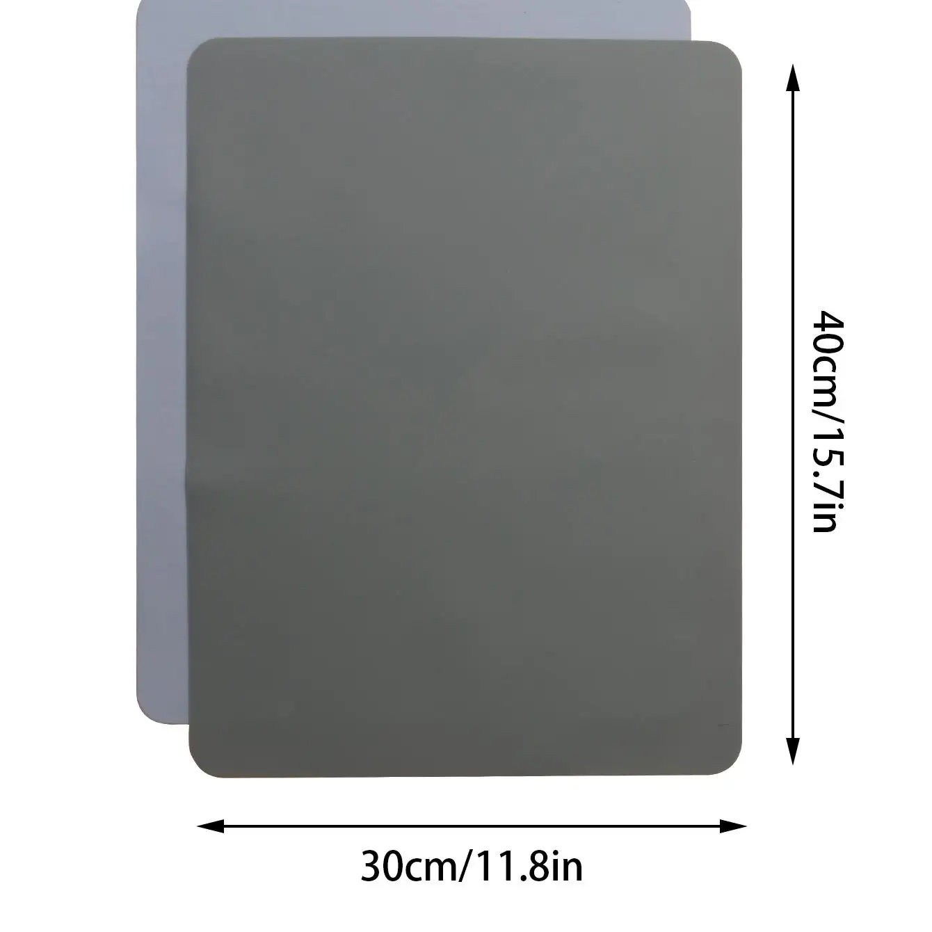 Прямоугольный силиконовый коврик для кормления детей