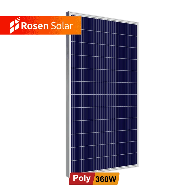 Rosen Polycrystalline 330W 350W 360W Pv Solar Panel Plate 360W Price