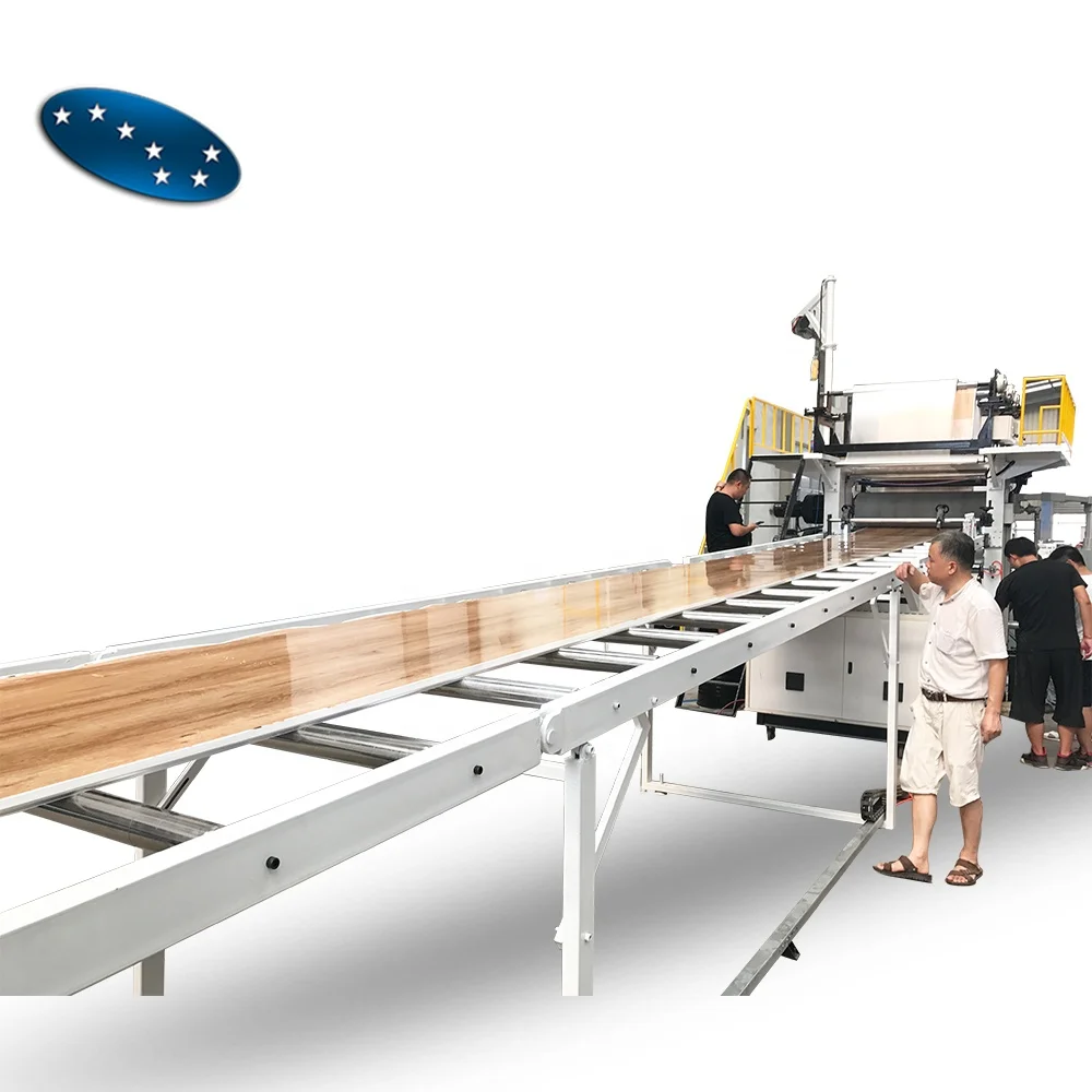 Plastic PVC Imitation marble wall panel sheet extruder making extrusion machine line
