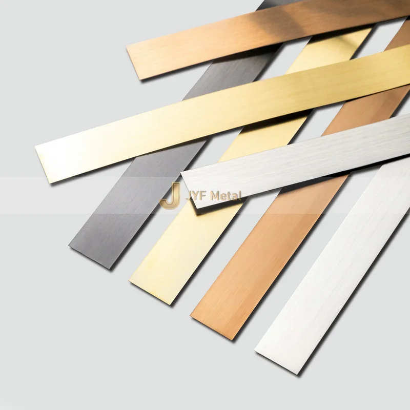 Factory Manufacturer Factory Price Customized Surface for Lobbly Decoration Decorative Stainless Steel Edge Trim for Panel