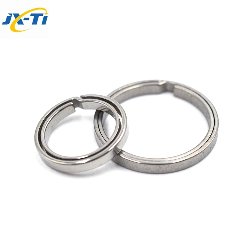 High Strength Titanium Keyring Side-pushing Designed Key Chain Key ...