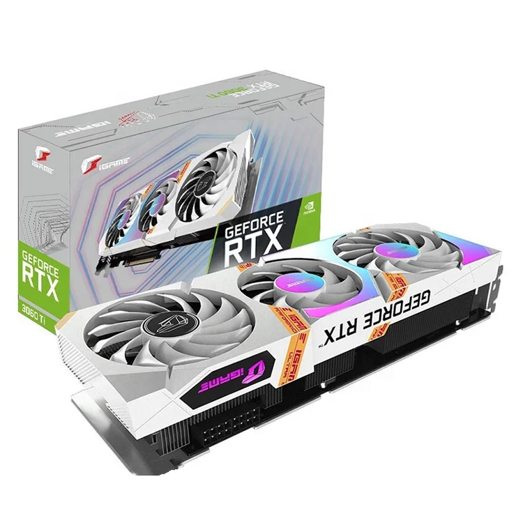 COLORFUL ULTRA iGame RTX 3060 Ti W OC 8G 1770MHz Graphics Card With Video Card