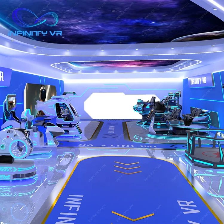 New Design Indoor Virtual Reality Game Zone Equipment VR Game Center  Virtual Reality Simulator VR Game Machine for Shopping Mall