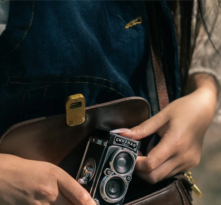 CHUZHAO M1 Digital Camera Shoot Cameras Dual Reflex Portable Small Camer Retro CCD High-definition Travel Mini Camera Customized