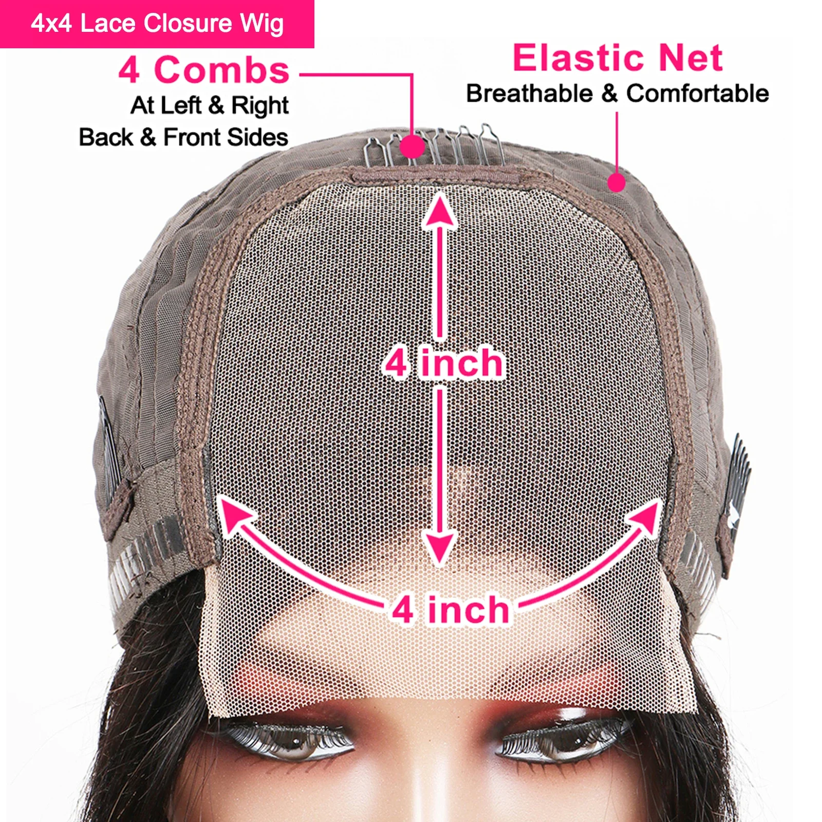 Chocolate Brown Short Bob Wig Human Hair 13x4 Lace Front Wig Brown Straight Short Bob Wigs For Woman Bleached Bob Wig_voghion.com