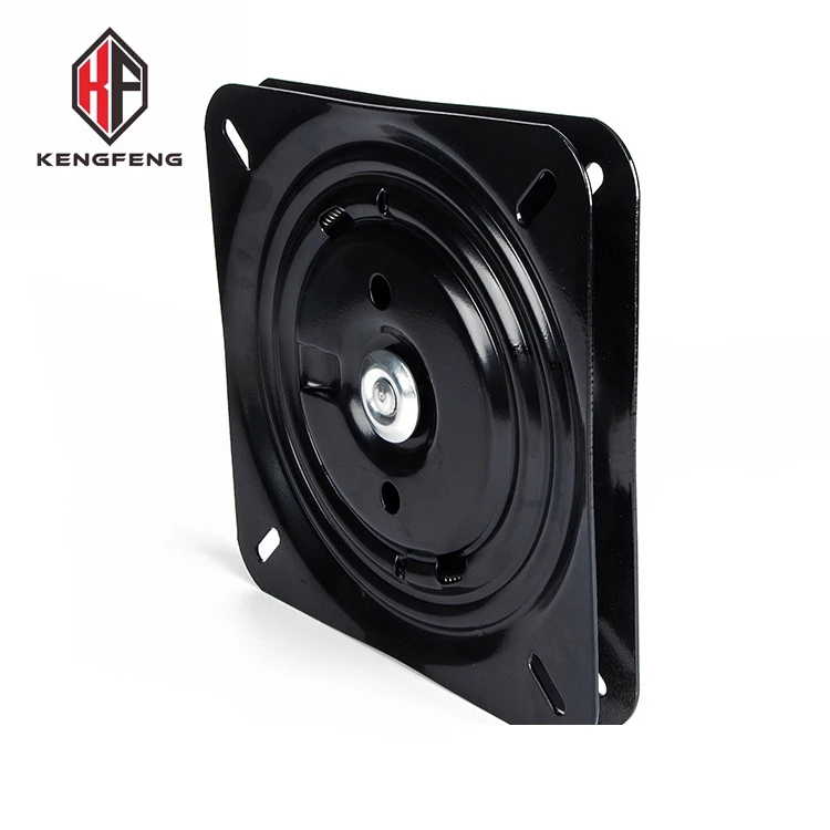 Основание стула оборудования 360 градусов память возврата сверхмощный поворотный пластина 10 дюймов табурет металлический автоматический возврат поворотная пластина