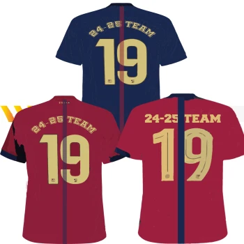 Men's Retro 24/25 England Football Club Home/Away Soccer Jersey Custom Name Logo Printing Automated Cutting Technique OEM Kids