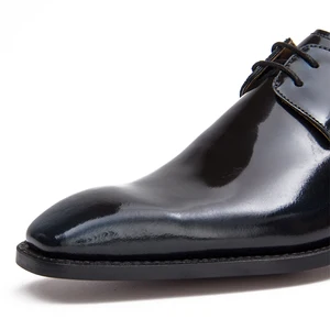 Handmade Custom Goodyear Welted Luxury Mens Fashion Casual Dress Full Grain Leather Shoes High Quality for Men