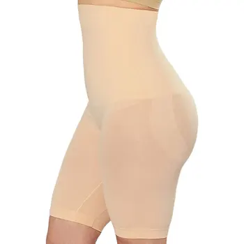 High Waisted Body Shaper Shorts Shapewear for Women Tummy Control Thigh Slimming Waist Trainer Fajas Colombianas Shapewear