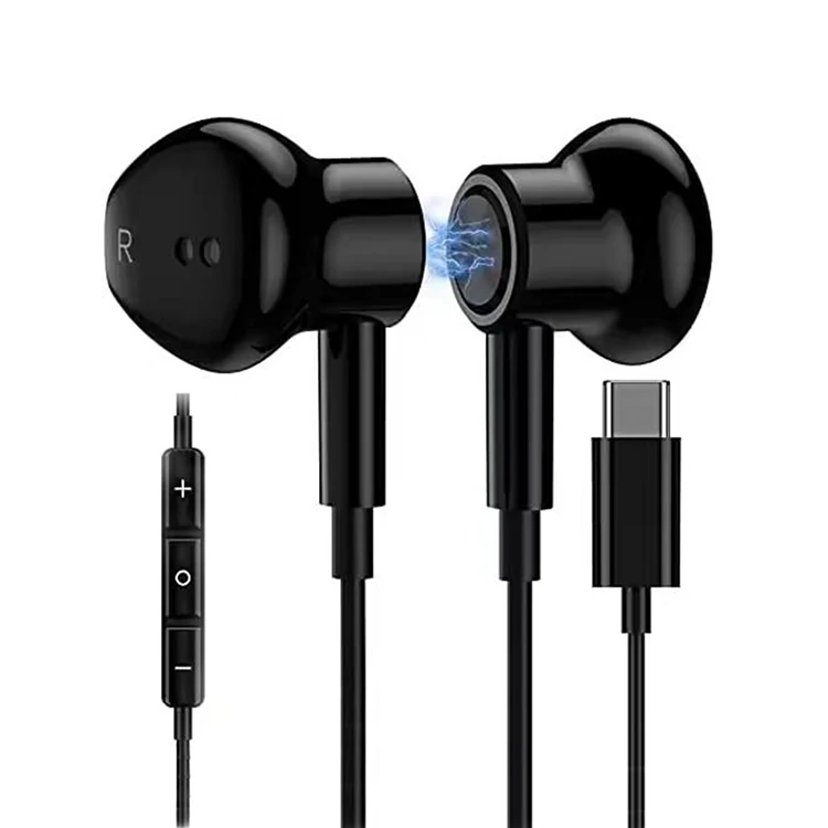 2023 Kyere Me570H Digital Resolution Hd Call Magnetic Attraction Wired Headphones for Android Phones